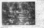 Niederbobritzsch Sachsen Löwenbrücke o 1905