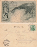 Niederpoyritz Dresden Restaurant Der Staffelstein Litho o 1902