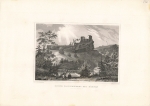 37176 Norten Hardenberg ruins original steel engraving around 1850 