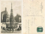 Nürnberg Schöner Brunnen o 8.9.1930