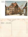 Nuremberg Duererhaus artist card Heinrich Kley * ca. 1910