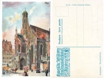 Nuremberg Bavarian anniversary exhibition 1906 Frauenkirche artist card Kley