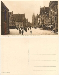Nuremberg Konigstrasse with toll hall and Lorenz Church * ca. 1930