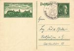 Nürnberg Reichsparteitag 1938 Ganzsache P272 6 Pfennig Adolf Hitler Sonderstempel