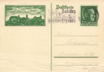 Nuremberg Party Congress of Greater Germany postal stationery P272 advertising stamp 1938