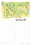 Oberspreewald between Lubbenau and Burg artist card Graichen *  1986