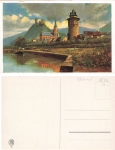 55430 Oberwesel Artist card H. Hoffmann * ca.1920