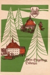 Oederan small Erzgebirge advertising brochure around 1970