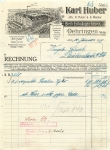 74613 Oehringen sheet metal packaging factory Karl Huber letterhead 1919