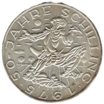 Österreich 100 Schilling 1975 50 Jahre Schilling​​​​​​​