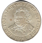 Oesterreich 50 Schilling 1978 150 Todestag von Franz Schubert