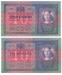 Oesterreichisch Ungarische Bank 10 Zehn Kronen 1904