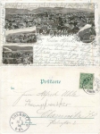 Olbernhau Greetings from, Litho o 15.05.1894