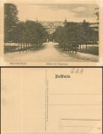 Diez Oranienstein Schloss mit Hauptweg *ca. 1915