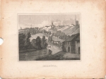 Orlamunde original steel engraving around 1840 