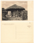 East Africa a typical pare hut around 1930