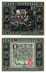 Osterfeld Westfalen Notgeld 75 Pfennig 1921