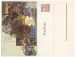 Easter in the new century private postal stationery Reichspost 3 Pfennig 1900 *
