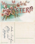 Ostern Serienkarte 3340/1 gebr. ca. 1925