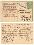 Austrian Postal Stationery Censorship Stamp Checked o Schönbüchen April 24, 1915