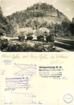 02797 Oybin with mountain print template *1966 Hanich1890