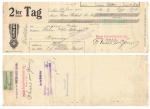 PRIMA CHANGE over 500 Reichsmark Sparkasse Mehmke 1928
