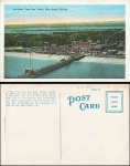 Palm Beach Florida Aeroplane View Gus Baths, * ca. 1940