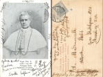 Pope Pius X. Giuseppe Sarto o December 8th, 1905