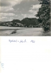 01824 Papstdorf with Gohrisch print template around 1962