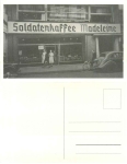 Paris soldiers coffee Madeleine *around 1942