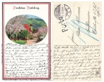 German Spring postage stamp o May 1, 1915 