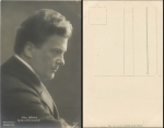 Paul Wiecke Kgl. sächsischer Hofschauspieler Foto Eugen Schiffter, Dresden 1909