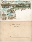 09322 Penig Sachsen Litho * ca. 1900