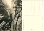01824 Pfaffenstein Klammweg Saxon Switzerland climbing rock *1963 Hanich1563