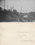 Pieschen Dresden railway accident at Erfurter Platz 1915