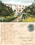 08543 Plauen Vogtland Elster Viaduct o 11.4.1910