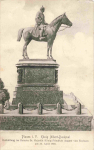 Plauen Vogtland König Albert Denkmal o 1907