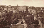 Plauen Vogtland Lutherplatz und Bahnhofstrasse o 1931