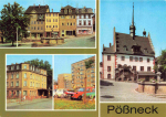 07381 Poessneck Mehrbildkarte 1983