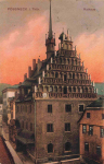 Pößneck Thüringen Rathaus o 1916