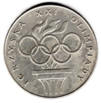 Polen 200 Zloty Olympische Spiele 1976 in Montreal