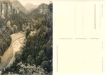 01848 Polenztal from goat's back Saxon Switzerland *1961 Hanich1349