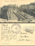 Brussels Political Department at the Ganeralgovernor in Belgium Feldpost 30.4.1917 ​​​​​​​Box stamp 