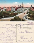 Posen At the Castle Bridge Poznan o 1916