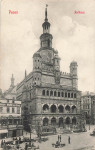 Posen Rathaus Poznan * um 1910