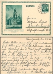 Potsdam Ganisionskirche Eröffnung des Reichstages 1933 Ganzsache 6 Pfennig   Friedrich der Grosse o 1933
