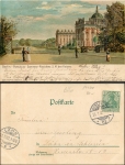 Potsdam Sommer Residenz Litho Waarenhaus Hermann Tietz o 30.7.02