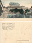 Prag Boehmisches National Theater um 1900