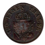 Prussia 3 Pfennig 1857 A Friedrich Wilhelm VI. 