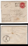 Preussen Michel 16 Ein Silbergroschen auf Brief von Schleusingen 11.3.1867 nach Suhl